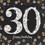 Amscan 126337 Sparkling Celebration 30th Birthday Beverage Napkins (16) - NS