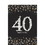 Amscan 126354 Sparkling Celebration 40th Birthday Table Cover (1)