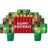 Amscan 126416 Pixelated Birthday Candles (4)