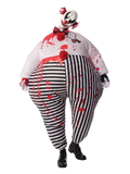 Ruby Slipper Sales 810509STD Inflatable Evil Clown Adult Costume One-Size - OS