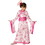 Ruby Slipper Sales Girl's Asian Princess Pink Kimono Costume - L