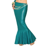 Ruby Slipper Sales 75226 Adult Blue Mermaid Skirt Sexy Costume - NS