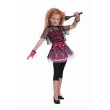 Ruby Slipper Sales 67014 80s Rock Star Girl's Costume - M