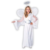 Ruby Slipper Sales 882838L Snow Angel Kids Costume - L