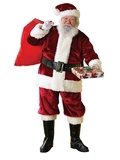 Ruby Slipper Sales 23351 Crimson Regency Plush Santa Suit Costume - XL