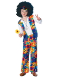 Ruby Slipper Sales 18663M Kid's 60s Hippie Costume - M