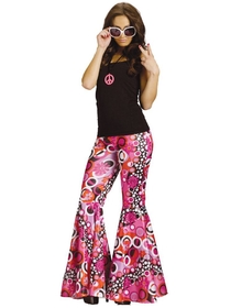 Ruby Slipper Sales 61659 Flower Child Bell Bottoms Women's Costume - ML