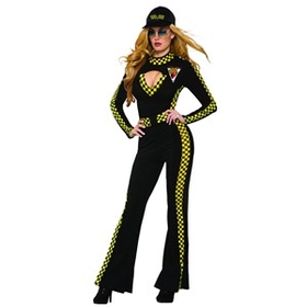 Ruby Slipper Sales 78527 Adult Race Car Jumpsuit Sexy Costume - SM