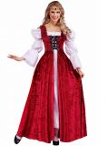 Ruby Slipper Sales 68843 Womens Medieval Lady Lace Up Over Gown Costume - STD