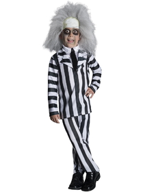 Ruby Slipper Sales 610725S Beetlejuice Deluxe Costume for Kids - S