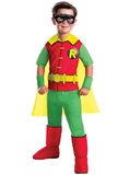 Ruby Slipper Sales 630880M Robin Deluxe DC Comics Child Costume - M