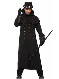 Ruby Slipper Sales 76658 Adult Warlock Coat Costume - STD