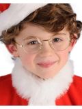 Ruby Slipper Sales 3860 Kid's Round Santa Glasses - NS