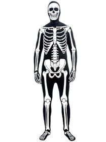 Ruby Slipper Sales 68953 Mens Skeleton Man Suit Costume - STD