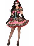 Ruby Slipper Sales 74801 Adult Day of the Dead Senorita Sexy Costume - XSSM