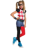 Ruby Slipper Sales 620744S DC SuperHero Harley Quinn Costume for Kids - SM