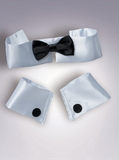 Ruby Slipper Sales 53821 Men's Collar Cuff And Tie Set - NS