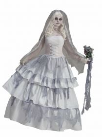 Ruby Slipper Sales 70189 Deluxe Victorian Bride Costume - STD