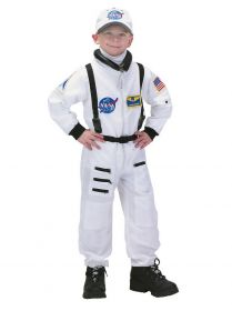 Charades 274419 Nasa Junior Boys Deluxe White Astronaut S