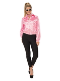 Ruby Slipper Sales 17190_NS Grease Womens Pink Ladies Jacket - PLUS
