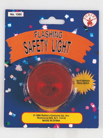 Rubies 274746 Halloween Blinking Safety Light