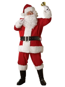 Regal Plush Santa Suit Costume - XXXL