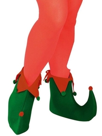 Ruby Slipper Sales 26500_GNRD Adult Green Elf Shoes - OS