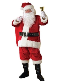 Ruby Slipper Sales 23340 Regency Plush Santa Suit Costume - STD