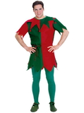 Ruby Slipper Sales 26016 Holiday Red and Green Elf Adult Tunic - STD