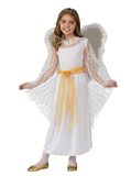 Ruby Slipper Sales 641234L Deluxe Lace Angel Kids Costume - L