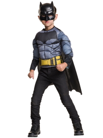 Ruby Slipper Sales G31706 Child Deluxe Muscle Chest Batman Shirt Costume Set - OS