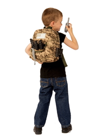 Rubies G40006 Kids Army Backpack Play Set - OS