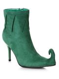 Ellie Shoes 310-CHEER8 Green Holiday Boot With 3-Inch Heel For Ladies - F8
