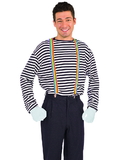 Ruby Slipper Sales 51636 Suspenders Clown Costume Accessory - NS