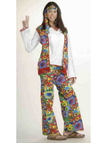 Ruby Slipper Sales 53225 Hippy Dippy Woman Costume For Adults - STD