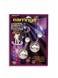 Ruby Slipper Sales 61727 Disco Ball Earrings Costume Accessories For Adults - NS