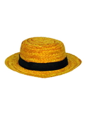 Ruby Slipper Sales 66172 Roaring 20S Straw Skimmer Hat For Adults - NS