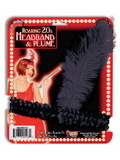 Forum Novelties 277106 Black Sequin Flapper Headband
