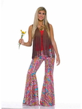 Ruby Slipper Sales 61660 Wild Swirl Bell Bottom Pants Costume For Adults - STD