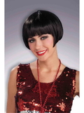 Ruby Slipper Sales 64517 Charleston Chic Black Wig For Adults - NS