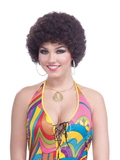 Ruby Slipper Sales 67503 Brown Afro Wig Costume Accessory For Adults - NS