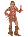 Ruby Slipper Sales 76977 Girls Peace Lovin Hippie Costume - M
