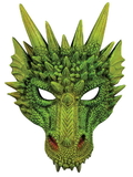 Ruby Slipper Sales 79488 Spiky Fantasy Dragon Mask - NS