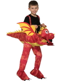 Forum Novelties 277368 Kids Ride-A-Dragon Costume (One Size)