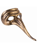 Ruby Slipper Sales 80055 Adult's Gold Long-Nose Masquerade Mask - NS