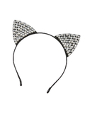 Ruby Slipper Sales 80490 Shiny Rhinestone Cat Ears Headband - NS