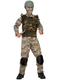 Ruby Slipper Sales 277497 Boy's Ready for Battle Costume - S