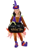 Ruby Slipper Sales PP4849S(6) Cauldron Witch Girl's Costume - S