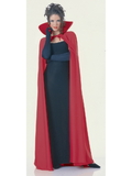 Ruby Slipper Sales 15005RD Full Length Red Fabric Cape Adult Costume - NS