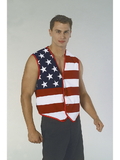 Ruby Slipper Sales 17110 American Flag Stars and Stripes Vest - NS